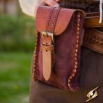 Wildleder Gürteltasche klein