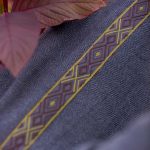 Kleid Fischgrat dunkelgrau – Bild 3