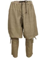 Hose Fischgrat "Gunnar" Olive Grün
