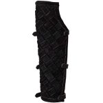 Beinschiene geflochten Leder schwarz – Bild 4