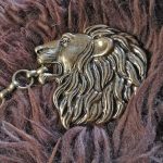 Löwe Fell oder Umhangschliesse – Bild 2