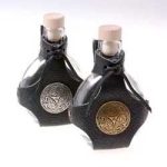 Flasche mit Halter