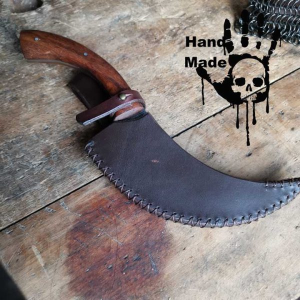 Kräutermesser mit Scheide – Bild 3