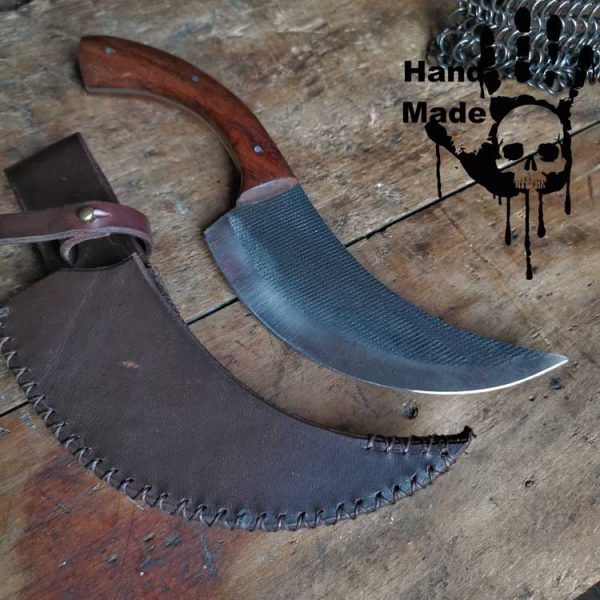 Kräutermesser mit Scheide – Bild 4