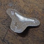 Kleeblattfibel versilbert – Bild 3