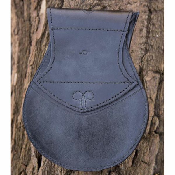 Leder Beutel Braun oder Schwarz – Bild 5