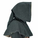 Gugel Beige/Dunkelgrau/Rot – Bild 2