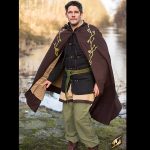 Zauberer Umhang Braun oder Schwarz – Bild 8