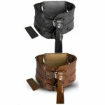 Breiter Gürtel Schwarz oder Braun M / L