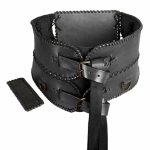 Breiter Gürtel Schwarz oder Braun M / L – Bild 6