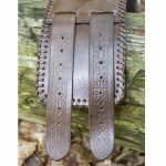 Breiter Gürtel Knotenmuster Schwarz oder Braun – Bild 8