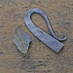 Römischer Feuerstahl mit Feuerstein