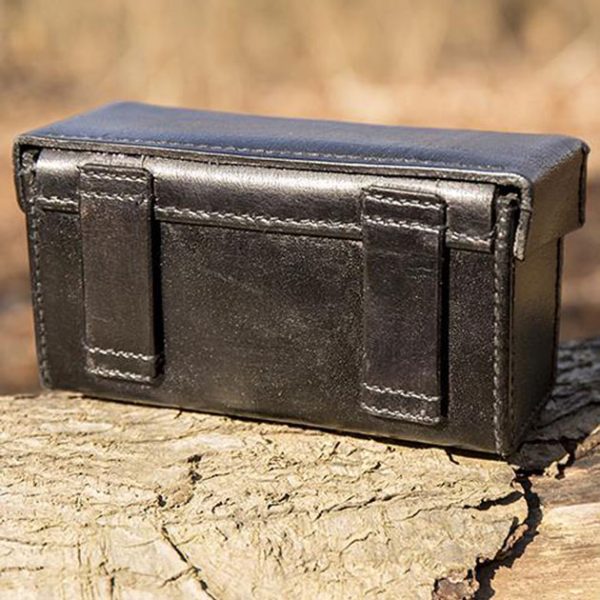 Imperiale Ledertasche schwarz – Bild 3