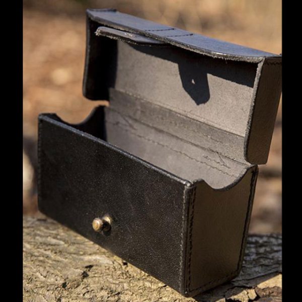 Imperiale Ledertasche schwarz – Bild 4