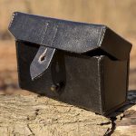 Imperiale Ledertasche schwarz – Bild 2