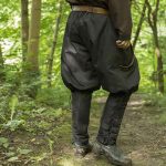 Mittelalter Hosen Schwarz S-XL – Bild 3