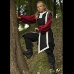 Waffenrock Schwarz 6-8Jahre – Bild 2