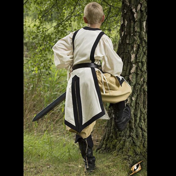 Waffenrock Weiss 6-8 oder 8-10Jahre – Bild 2