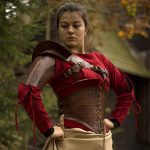 Leder Schulter Braun – Bild 4