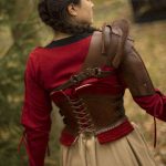 Leder Schulter Braun – Bild 3