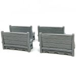 Holzbank 4Stk. – Bild 3