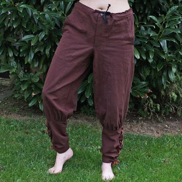 Wikinger Hosen Braun – Bild 5