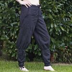 Wikinger Hosen Schwarz – Bild 3
