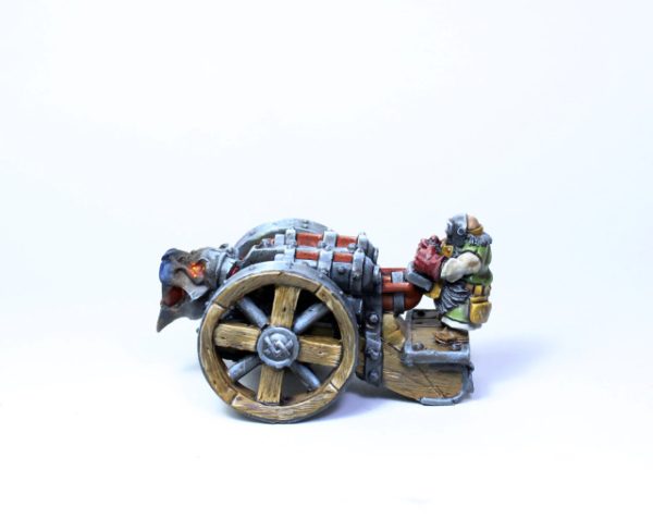 Zwergen Flammenwerfer Kanone – Bild 2