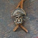 Endstück Römer Totenkopf