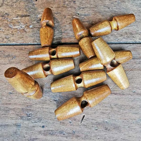 Knebel aus Holz hell – Bild 2