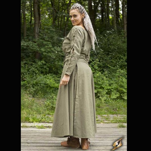 Priesterinnen Kleid Grün – Bild 3