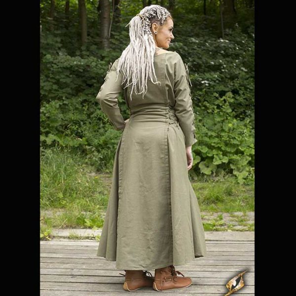 Priesterinnen Kleid Grün – Bild 5