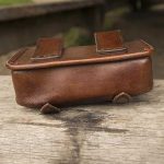 Leder Gürteltasche Braun oder Schwarz – Bild 7