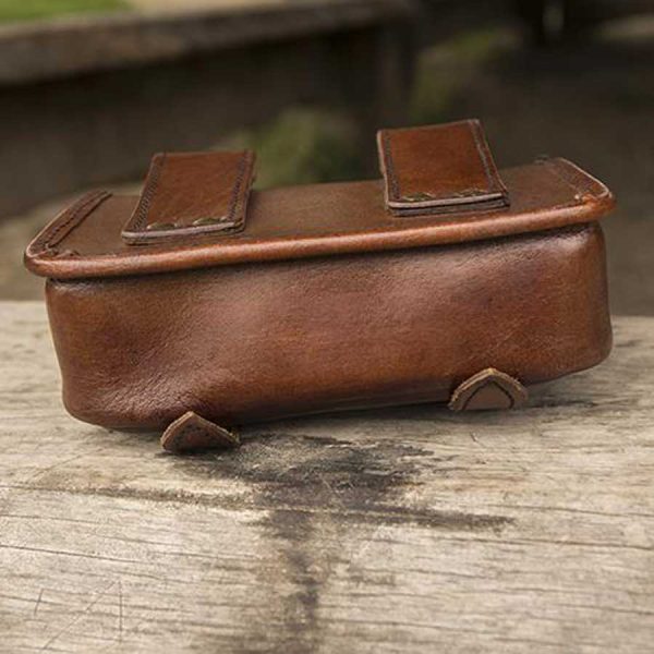 Leder Gürteltasche Braun oder Schwarz – Bild 7