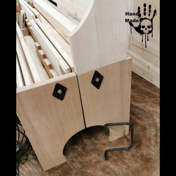 Mittelalter Truhenbett – Bild 3