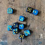 Wurfel Marmoriert 12mm 1Stk. – Bild 4