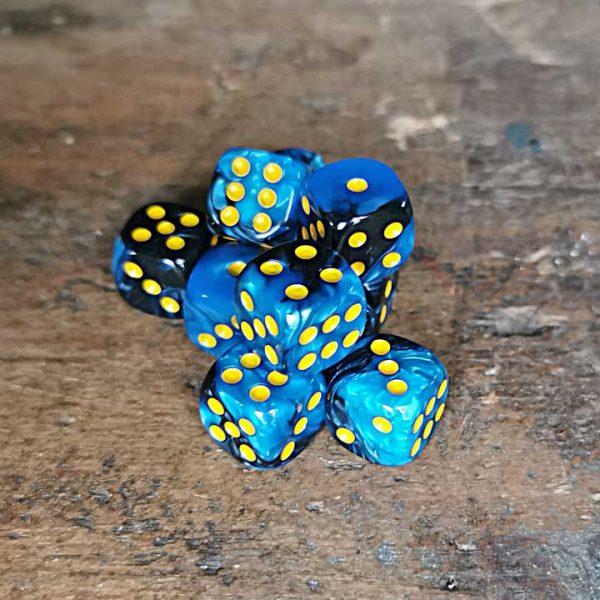 Wurfel Marmoriert 12mm 1Stk. – Bild 2