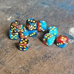 Wurfel Marmoriert 12mm 1Stk. – Bild 2