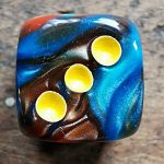 Wurfel Marmoriert 12mm 1Stk.