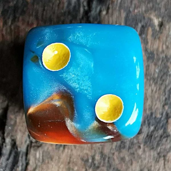 Wurfel Marmoriert 12mm 1Stk. – Bild 3