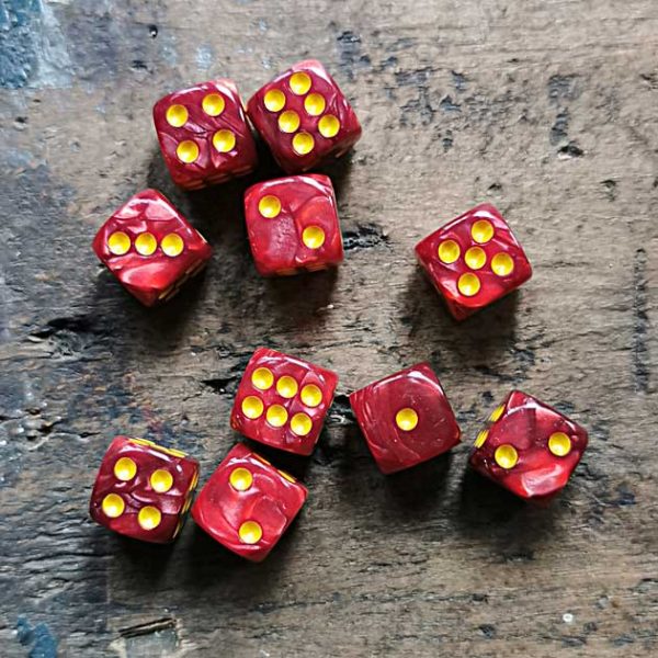 Wurfel Marmoriert 12mm 1Stk. – Bild 4