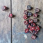 Wurfel Marmoriert 16mm 1Stk. – Bild 2