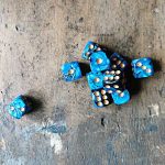 Wurfel Marmoriert 16mm 1Stk. – Bild 3