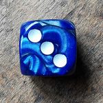 Wurfel Marmoriert 16mm 1Stk. – Bild 2