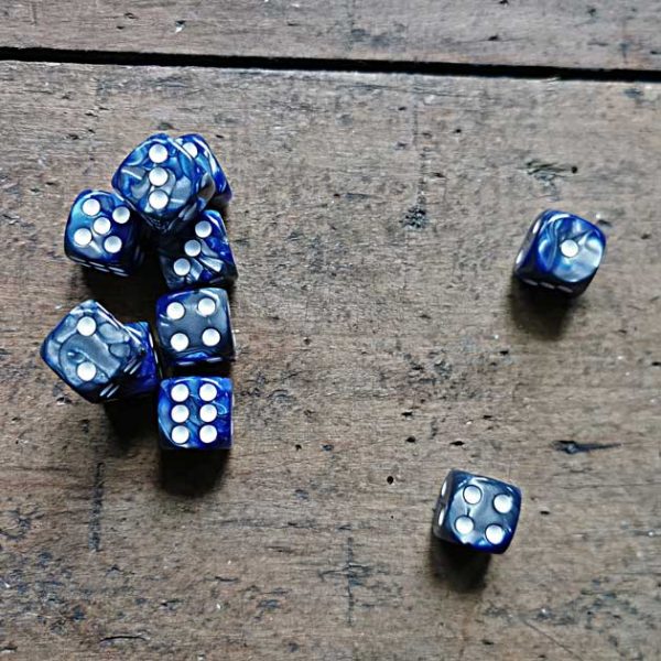 Wurfel Marmoriert 16mm 1Stk. – Bild 3