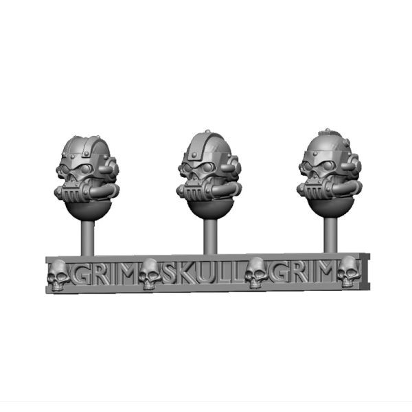 Mec MK-VII Kopf Set 3Stk. – Bild 2