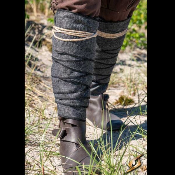 Wadenwickel Braun, Schwarz und Grau – Bild 4