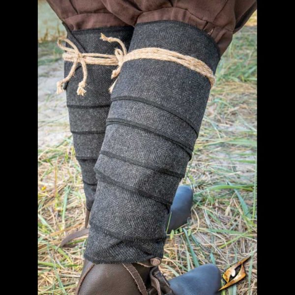 Wadenwickel Braun, Schwarz und Grau – Bild 5