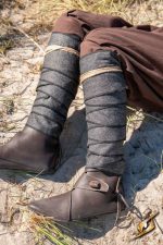 Wadenwickel Braun, Schwarz und Grau – Bild 7