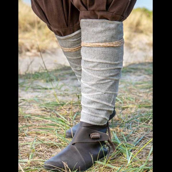 Wadenwickel Braun, Schwarz und Grau – Bild 9